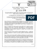 Decreto 679 Del 27 de Abril de 2016
