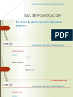 Sistemas de Numeración y Operaciones