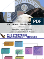External Environment: Hilda L. Teodoro Ateneo Graduate School of Business