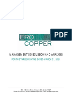 Ero Copper Q1 MD&A Highlights Record Production