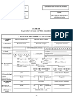Cererea de servicii consulare - Înscriere certificat de naştere străin în registrele de stare civilă română 2