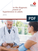 Guideline Hypertension 2016 -Heart Association