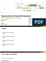 Organizational Change Management: Role Mapping Workshop