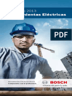 Catálogo 2013 Herramientas Eléctricas Bosch