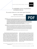 Arrizabalaga-La Conducta Moderna en El Paleolitico Superior Inicial