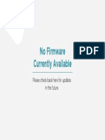 No Firmware Available