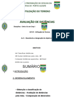 As 3 - Avaliação de Distâncias