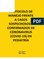 Protocolo de Manejo de Casos en Pediatria