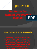 Materi 3 Ikhlasunniyah