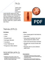4. VULVITIS (N76.2)