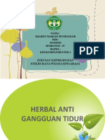 Herbal Anti Gangguan Tidur