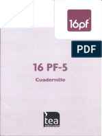 16 PF Cuaderno