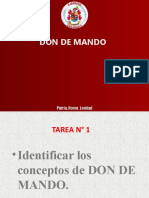 Ayudas Don de Mando Tarea 01 A La 06