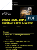 Eleven: Design Loads, Methods, Structural Codes & Tracing