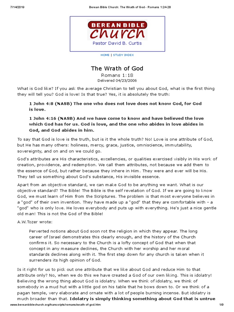 berean-bible-church-the-wrath-of-god-romans-1-24-28-pdf-john