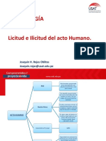 DEONTOLOGIA - Licitud e Ilicitud Del Acto Humano