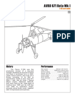Hélicoptére - Paper Model - Model Kartonowy - Vasyliev Roman (Kampfflieger) - Avro 671 Rota MK 1
