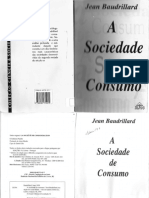 Baudrillard, Jean Sociedade de Consumo