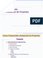 Introduccion A La Evaluacion de Proyectos