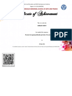 Practice Occupational Health and Safety Procedures and Policies-Certificate of Achievement 107