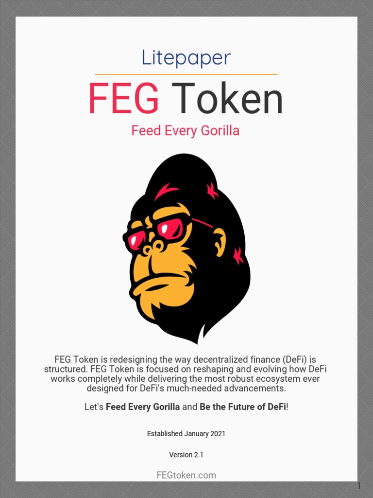 FEG Token: Revolutionizing DeFi Ecosystem | PDF | Cryptocurrency ...