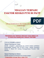 Pengendalian FR PTM Terpadu