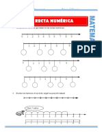 La Recta Numérica para Primaria