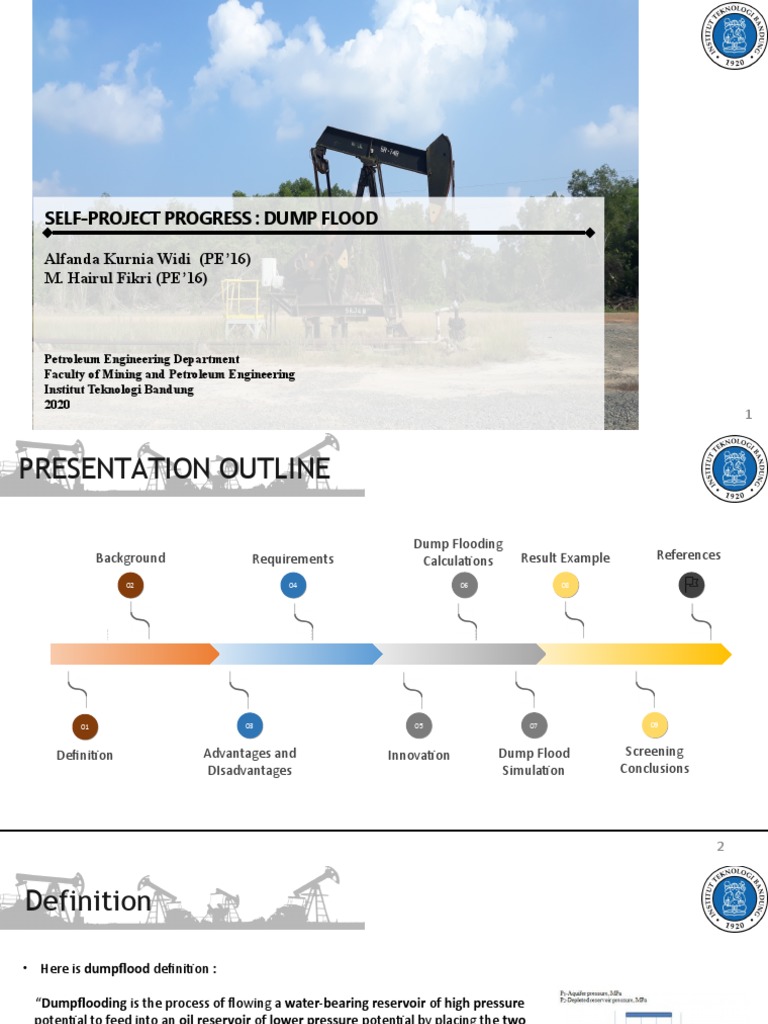 Week 2 Dump Flood | PDF | Petroleum Reservoir | Casing (Borehole)