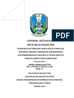 Laporan Aktualisasi Wahyu Aliminsyah Kelompok III Golongan III Angkatan XXXV Pamekasan