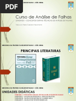 Curso de Análise de Falhas - Aula 1
