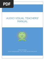 Audio Visual Teachers' Manual