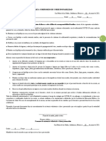 Carta Compromiso de Corresponsabilidad