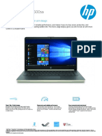 HP Laptop 14-Cf0500sa: Stylish, Dependable Laptop With Slim Design