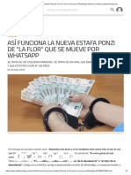Así Funciona La Nueva Estafa Ponzi de _la Flor_ Que Se Mueve Por WhatsApp _ Noticia de Online _ Infotechnology.com