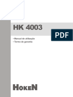 Manual Hoken HK 4003