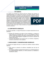 Equipos FM para audición: receptores, transmisores y recomendaciones