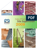 Site Supervision Code 2009