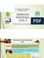 Proceso contencioso civil: concepto, clasificación y procedimiento