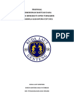 Proposal Permohonan Bantuan Dana Untuk Mengikuti Turnamen Sepakbola Danone 2019 PDF Free Dikonversi