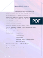 16PF-5 Cuestionario de Personalidad: Factores y Dimensiones Evaluados