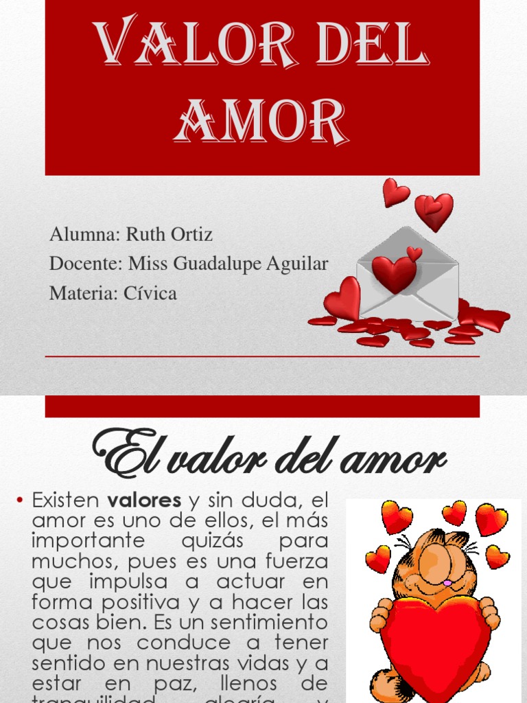 Valor Del Amor RUTH | PDF | Relaciones personales, crianza y desarrollo  personal, image size:768x1024