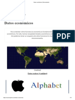 Datos económicos _ Economipedia