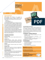 Mod. C20-E2/EV: Testing Module of Electricity 2