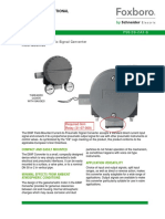 Field Devices - Traditional: Product Specifications