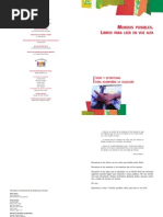 Plan Lectura-Mundos Posibles. Libros para Leer en Voz Alta