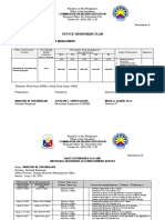 Office Workweek Plan: Commission On Higher Education