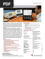 Scientech 2201: DSB/SSB AM Transmitter