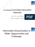 Broadband and Next Generation Networks: Engr. Dr. Javed Iqbal Javed - Ee@suit - Edu.pk