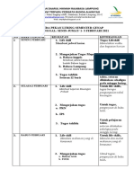 AGENDA PEKAN LURING SEMESTER GENAP