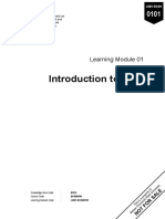 Introduction To OSH: Learning Module 01